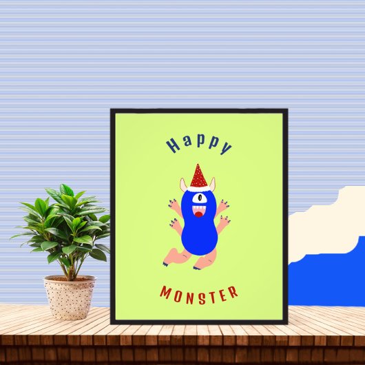 Impression Photo Happy Monster