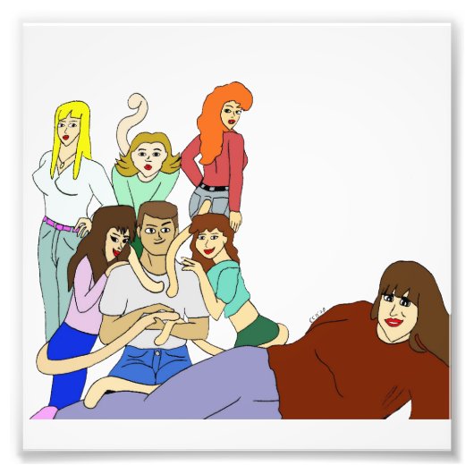 Impression Photo Harem (Devant)
