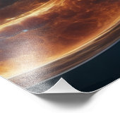 Impression Photo Harmonic Orbit: Twin Cosmic Rings (Coin)