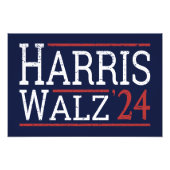 Impression Photo Harris Walz Election 2024 I (Devant)