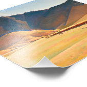 Impression Photo Hautes collines de Tehachapi par Maynard Dixon (Coin)