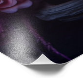 Impression Photo Haven chaton enchanté : Imaginaire foncé 3D Impres (Coin)