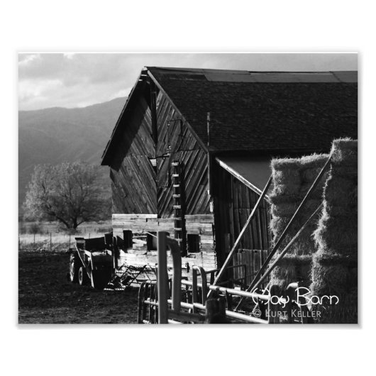 Impression Photo Hay Barn (Devant)