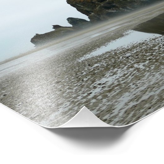 Impression Photo Haystack Rock Reflection, Cannon Beach, Oregon (Coin)