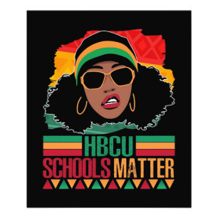 Impression Photo HBCU Matière scolaire Vintage