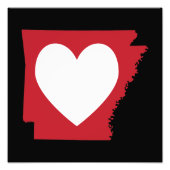 Impression Photo Heart Arkansas (Devant)