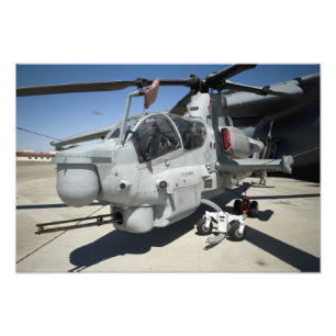 Impression Photo Hélicoptère de combat superbe de cobra d'AH-1Z