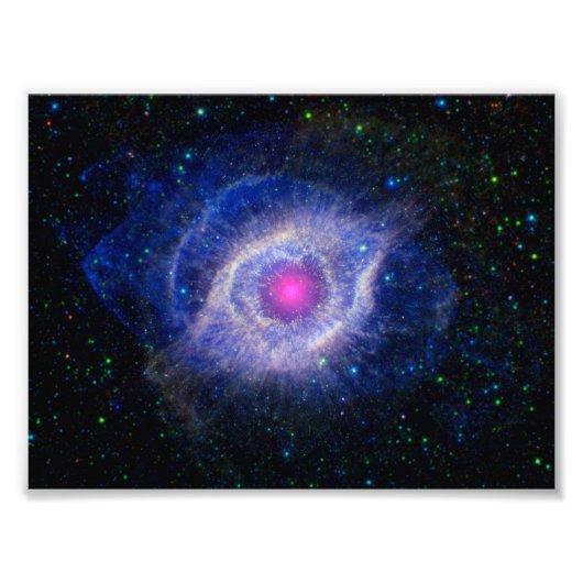 Impression Photo Helix Nebula NASA Purple (Devant)