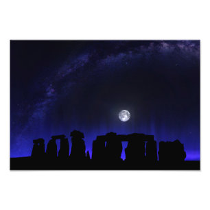 Impression Photo Henge foncé