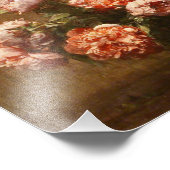 Impression Photo Henri Fantin-Latour Vase de pivoines Imprimer (Coin)