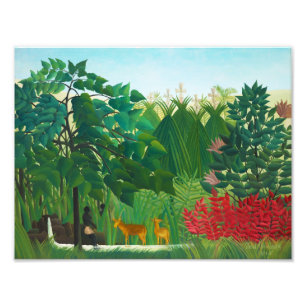 Impression Photo Henri Rousseau La Cascade