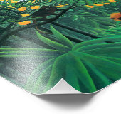Impression Photo Henri Rousseau Les Tropiques (Coin)