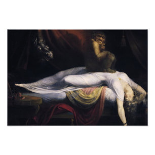 Impression Photo Henry Fuseli - Le cauchemar