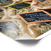 Impression Photo Herbes et épices séchées (Coin)