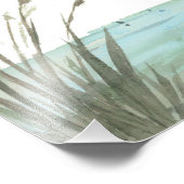 Impression Photo Héron aquarelle (Coin)