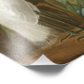 Impression Photo Heron violet par John James Audubon (Coin)