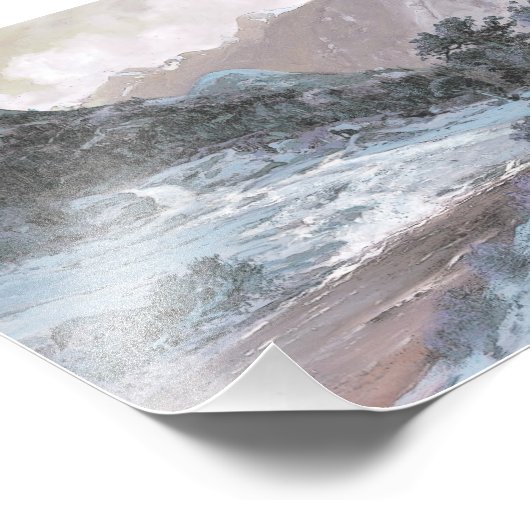 Impression Photo Hetch_Hetchy_Side_Canyon, par William_Keith (mod) (Coin)