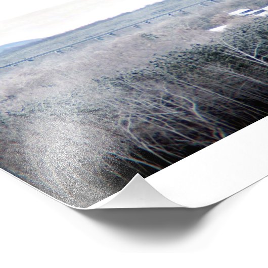 Impression Photo High Bridge avec neige (Coin)