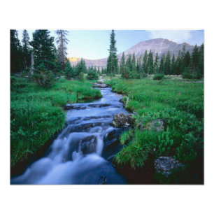 Impression Photo HIGH UINTAS WILDERNESS, UTAH. Fourche Stillwater
