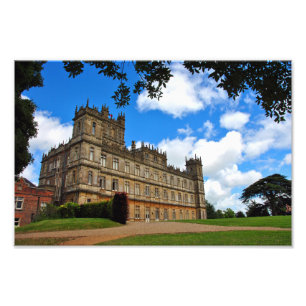 Impression Photo Highclere Castle Downton Abbey Angleterre Royaume-