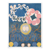 Impression Photo Hilma Af Klint, La Dix Plus Grande N1, Art Abstrai (Devant)