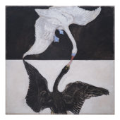 Impression Photo Hilma Af Klint, Le Swan No.1, Art Abstrait (Devant)