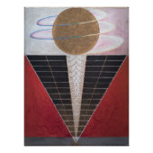 Impression Photo Hilma Af Klint, Retable n° 2, Art Abstrait (Devant)
