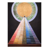 Impression Photo Hilma Af Klint, Retable No.1, Art Abstrait (Devant)