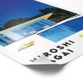 Impression Photo Hiroshi Nagai Style Retro Art Print - Modernist Po (Coin)