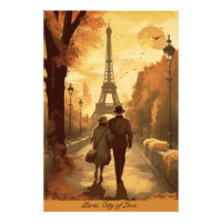 Histoire d'amour à Paris Souvenir de l'heure dorée