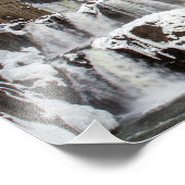 Impression Photo Hiver, barrage de Croton (Coin)