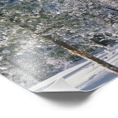 Impression Photo Hiver dans le parc national de Yellowstone, Wyomin (Coin)