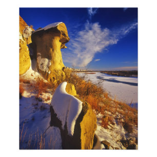 Impression Photo Hiver le long de la rivière Missouri près de