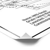 Impression Photo HMS Beagle Tall Ship - Plan d'expédition BD (Coin)