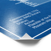 Impression Photo HMS Victory - Plan de plan des navires ABD (Coin)