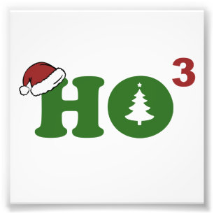 Impression Photo Ho Cubed Joyeux Noël