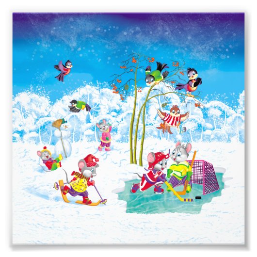 Impression Photo hockey (Devant)