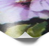 Impression Photo Hollyhock (Coin)