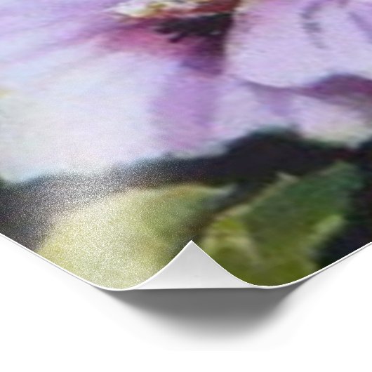 Impression Photo Hollyhock (Coin)