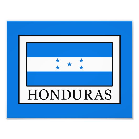 Impression Photo Honduras (Devant)