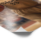 Impression Photo Hoops and Hangs : Le Slam Dunking Sloth, (Coin)