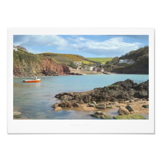 Impression Photo Hope Cove (Devant)