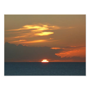 Impression Photo Horizon Coucher de soleil Colorful Seascape Photog