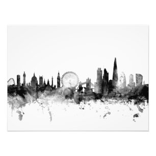 Impression Photo Horizon de Londres Angleterre