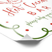 Impression Photo Hot Cocoa bar sign (Coin)