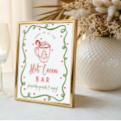 Impression Photo Hot Cocoa bar sign
