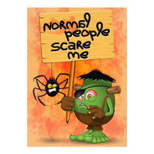 Impression Photo Humorous Frankenstein