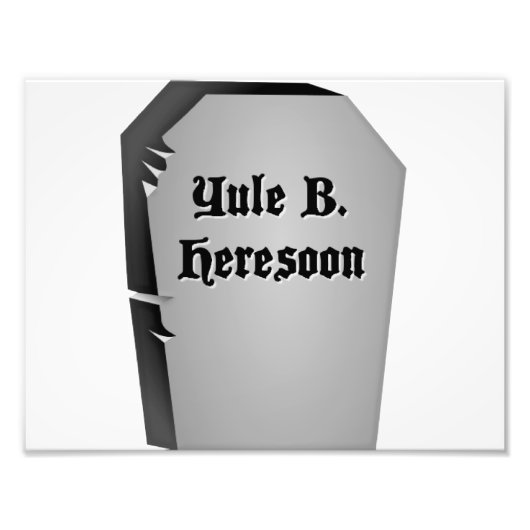 Impression Photo Humour de tête (Devant)