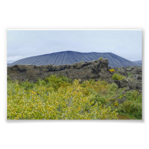 Impression Photo Hverfjall Volcano Cone, Islande