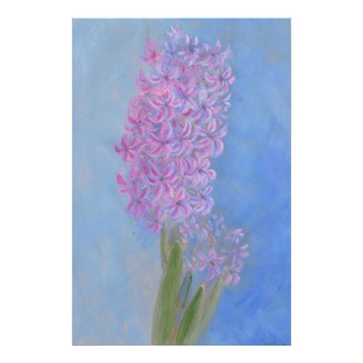 Impression Photo Hyacinth bleu Lilac (Devant)